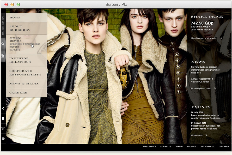 Burberry Plc