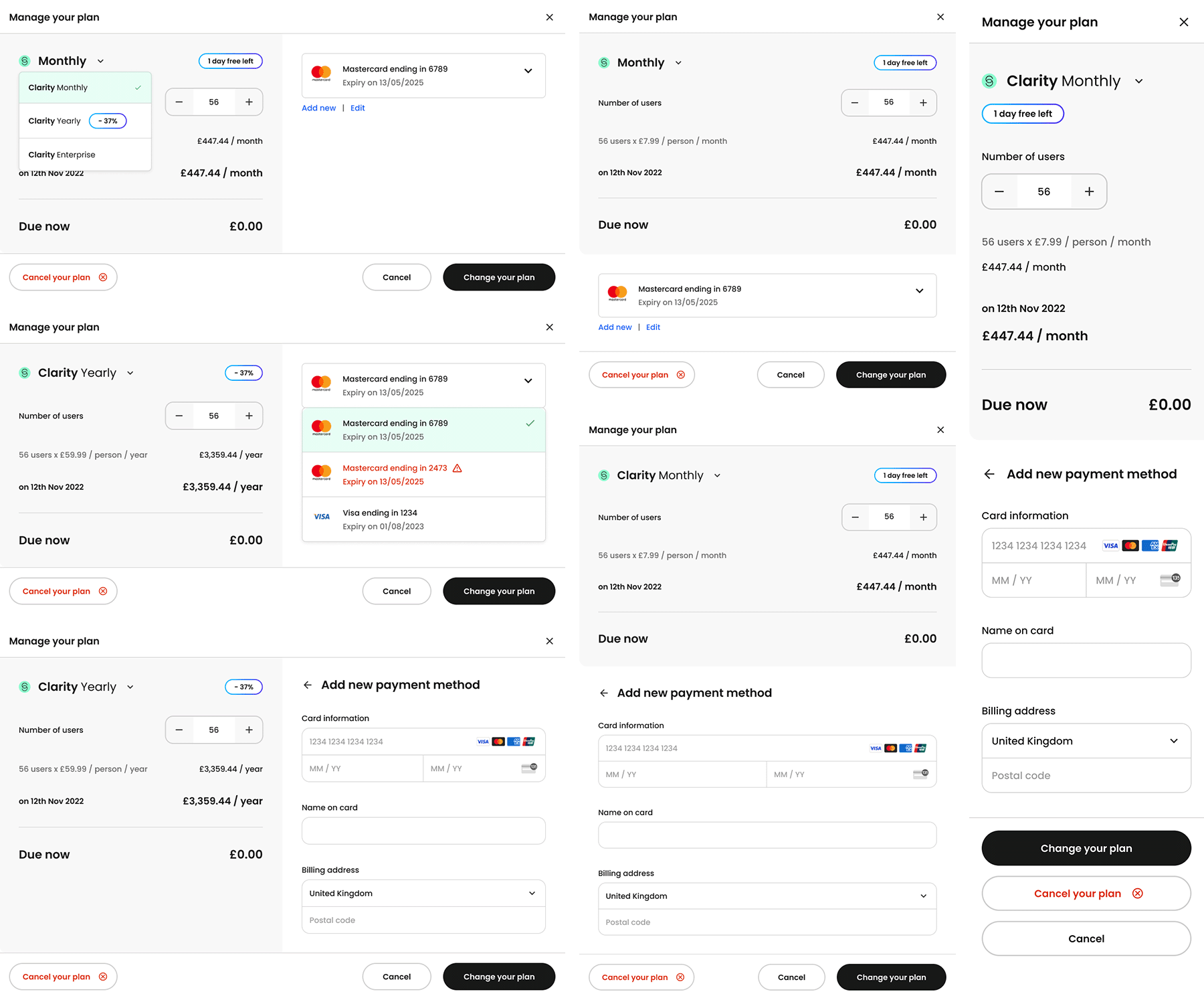 IRIS Dashboard - Manage your billing